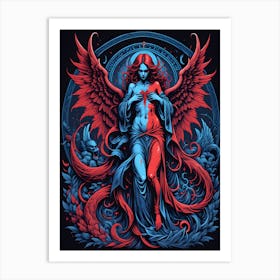 Angel Of Death Art Print