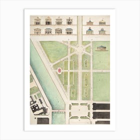 Jardin Public, Champs Elysées Art Print