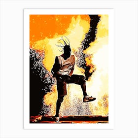 Travis Scott 20 Art Print