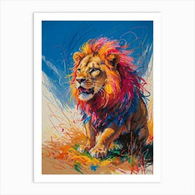 Lion Photo Art Print