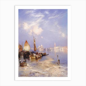 A View of Venice by Thomas Moran (1891) Art Print