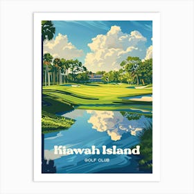 Kiawah Island Golf Resort Travel Art Affiche