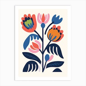 Floral Print 9 Art Print