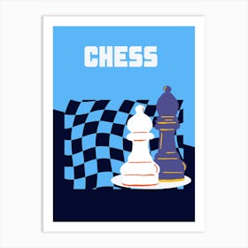 Chess Art Print