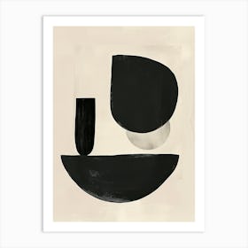 Burlington Stone Park Bauhaus Minimalist Art Print