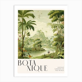 Botanique Fantasy Gardens Of The World 41 Art Print