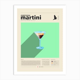 Espresso Martini Art Print