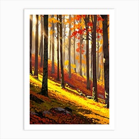 Autumn Forest 8 Art Print