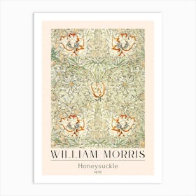 William Morris Honeysuckle 4 Art Print