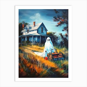 Ghost In The Grass Art Print