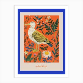 Spring Birds Poster Albatross 1 Art Print