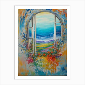 Open Window 4 Art Print