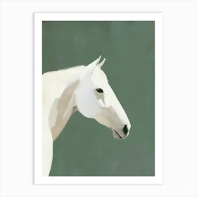 White Horse 1 Art Print