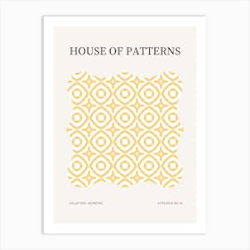 Geometric Pattern Poster 28 Art Print