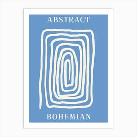 Abstract Bohemian 30 Art Print