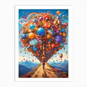 Dreamscape 3 Art Print