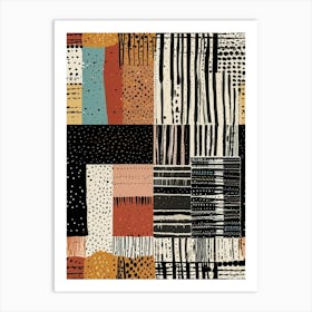 Patchwork Art Print