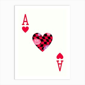 Playing Card Art Print