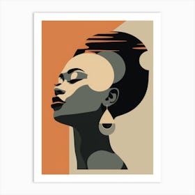 African Woman 19 Art Print