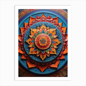 Mandala Art Print