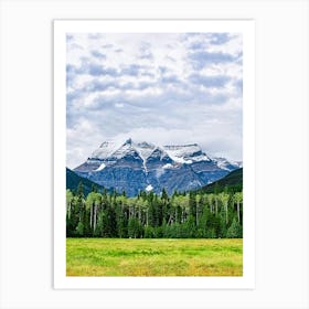 Mountains Of Banff Art Print