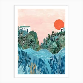 House By The Sea 13 Art Print