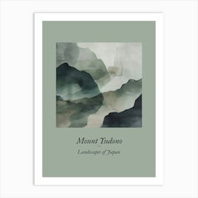Landscapes Of Japan Mount Yudono 4 Art Print