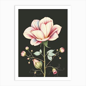 Pink Flower 1 Art Print