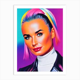 Demi Moore Pop Movies Art Movies Art Print