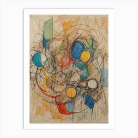 Abstract Drawing 1 Art Print