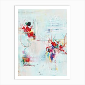 Colorful Modern Abstract 1 Art Print