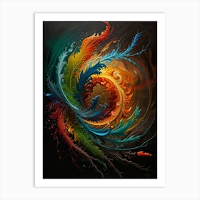 Abstract Painting 83 Art Print