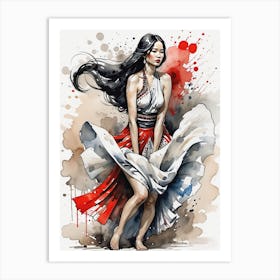 Chinese Girl 1 Art Print