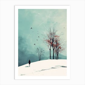 Winter'S Day, Minimalism Art Print