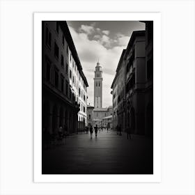 Modena, Italy,  Black And White Analogue Photography  4 Art Print