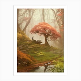 Tree In The Forest Art Print