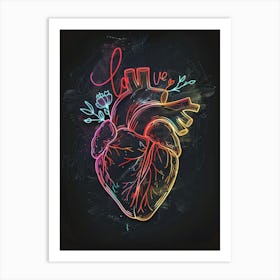 Heart Of Love 5 Art Print