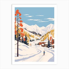 Andorra 1 Travel Illustration Art Print