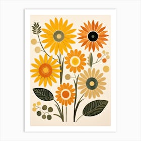 Sunflowers 4 Art Print