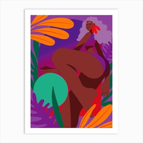 Tropical Beauty Art Print