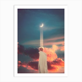 Under The Moon Art Print