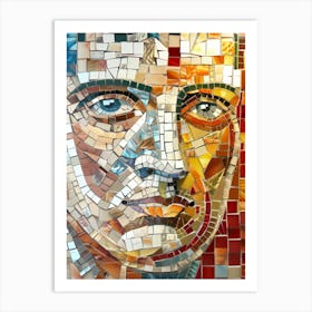 Mosaic Art 6 Art Print