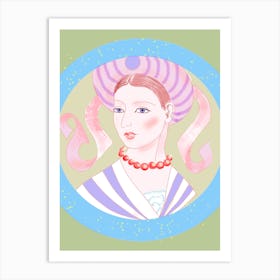 Renaissance Woman Art Print