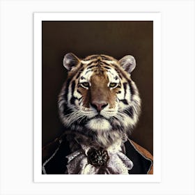 Tiger Portrait 1 Art Print