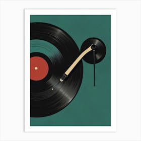 Vinyl Record Print Art Print