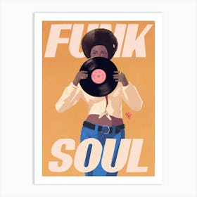 Kool & The Gang 2 Art Print