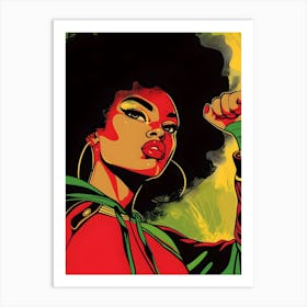 Afro-Futurism Art Print