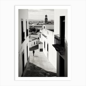 Granada, Spain, Black And White Analogue Photography 3 Art Print