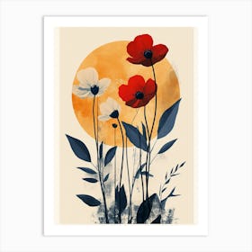 Poppies 74 Art Print