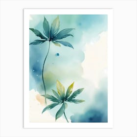 Watercolor Painting 46 Art Print